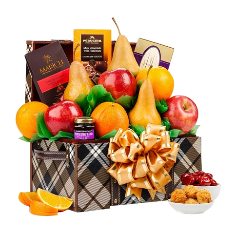 Fresh Fruit & Chocolate Keepsake Chest